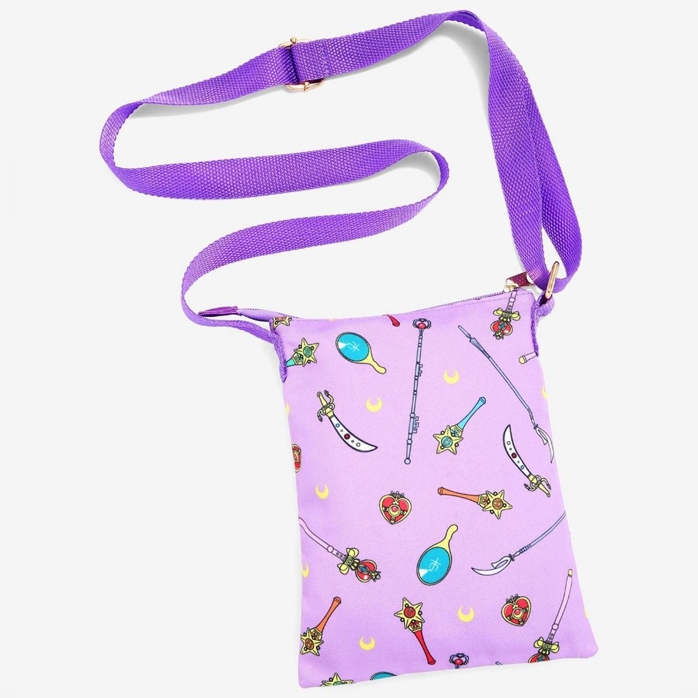 Sailor Moon Moon Stick Passport Crossbody Bag - Picture 2 of 2
